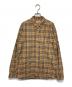 BURBERRY LONDON（バーバリーロンドン）の古着「ノバチェックシャツ」｜ベージュ