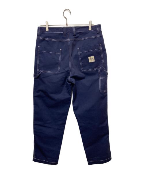 stussy（ステューシー）stussy (ステューシー) ダブルニーペインターパンツ ネイビー サイズ:32の古着・服飾アイテム