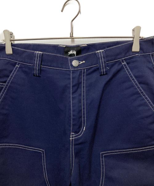 stussy（ステューシー）stussy (ステューシー) ダブルニーペインターパンツ ネイビー サイズ:32の古着・服飾アイテム