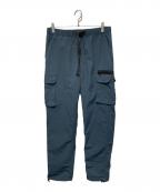 stussyステューシー）の古着「ナイロンカーゴパンツ」｜グレー