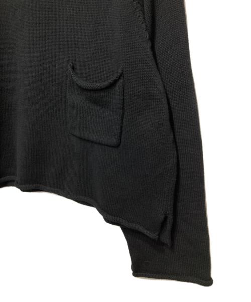 ANCELLM（アンセルム）ANCELLM (アンセルム) SHORT LENGTH KNIT ブラック サイズ:1の古着・服飾アイテム