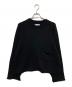ANCELLM（アンセルム）の古着「SHORT LENGTH KNIT」｜ブラック