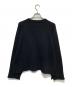 ANCELLM (アンセルム) SHORT LENGTH KNIT ブラック サイズ:1：20000円