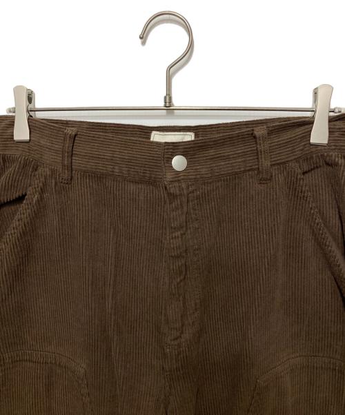 EVCON（エビコン）EVCON (エビコン) GARMENT DYE DOUBLE KNEE CORDUROY ブラウン サイズ:2の古着・服飾アイテム