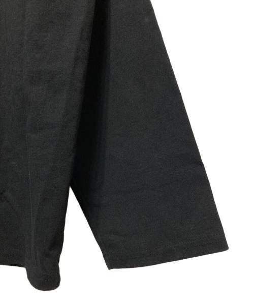 MARKA（マーカ）MARKA (マーカ) オーガニックコットン30/1引き揃えBD天竺 バスクシャツ ブラック サイズ:1の古着・服飾アイテム