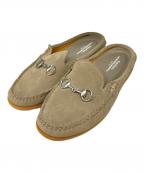 easy moc×Engineered Garmentsイージーモック×エンジニアドガーメンツ）の古着「モカシンシューズ」｜ベージュ