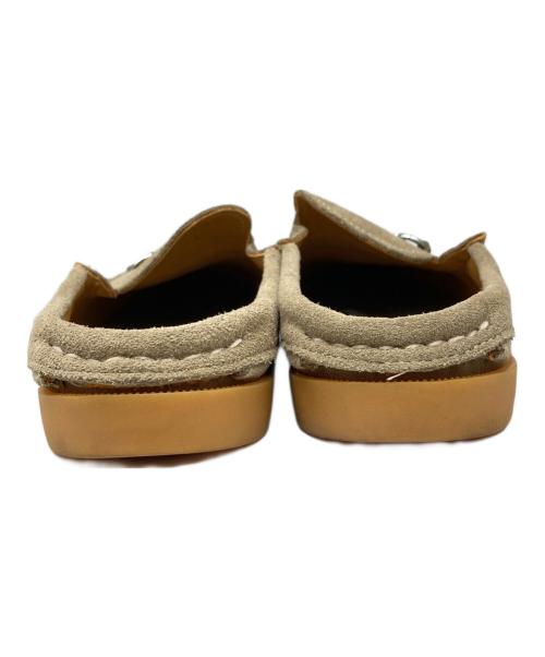 easy moc（イージーモック）easy moc (イージーモック) Engineered Garments (エンジニアドガーメンツ) モカシンシューズ ベージュ サイズ:7の古着・服飾アイテム