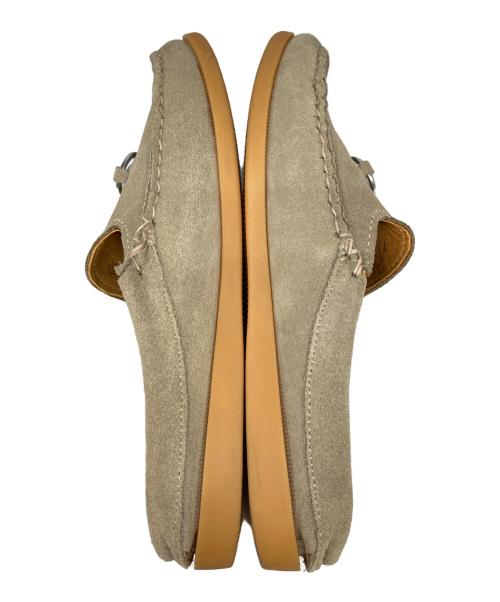 easy moc（イージーモック）easy moc (イージーモック) Engineered Garments (エンジニアドガーメンツ) モカシンシューズ ベージュ サイズ:7の古着・服飾アイテム