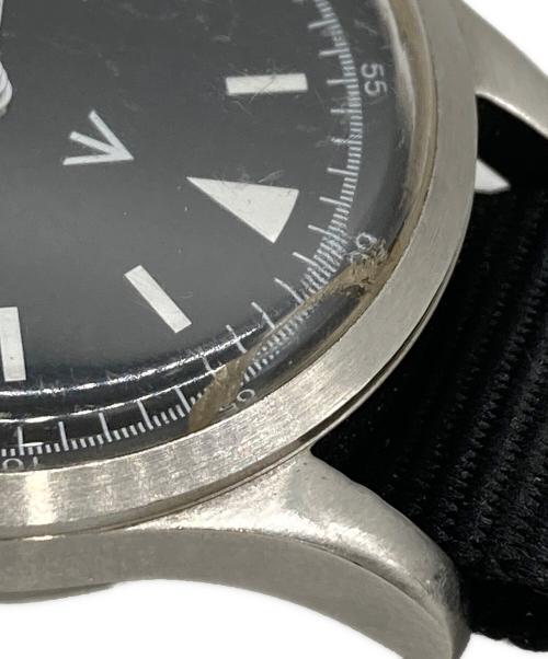NAVAL WATCH（ナヴァル ウォッチ）NAVAL WATCH (ナヴァル ウォッチ) NEPENTHES (ネペンテス) MILITARY WATCH MIL.-06 SV/BK ブラックの古着・服飾アイテム
