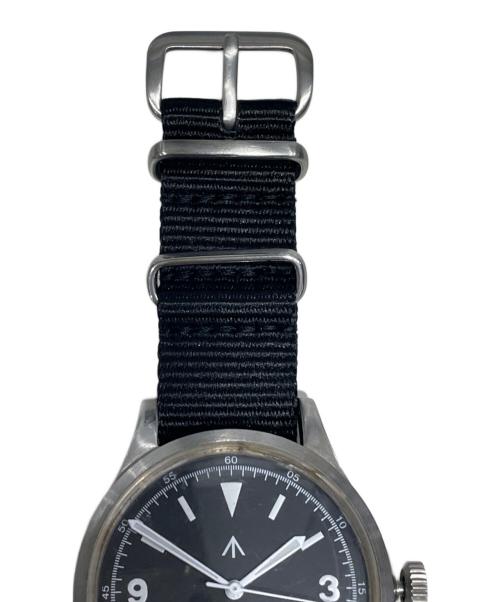 NAVAL WATCH（ナヴァル ウォッチ）NAVAL WATCH (ナヴァル ウォッチ) NEPENTHES (ネペンテス) MILITARY WATCH MIL.-06 SV/BK ブラックの古着・服飾アイテム