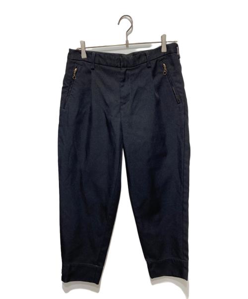 KOLOR（カラー）KOLOR (カラー) ヘヴィツイル ストレートパンツ ブラック サイズ:1の古着・服飾アイテム