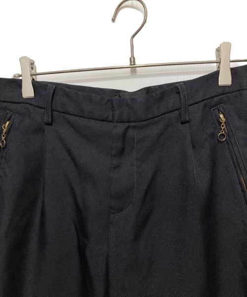 KOLOR（カラー）KOLOR (カラー) ヘヴィツイル ストレートパンツ ブラック サイズ:1の古着・服飾アイテム