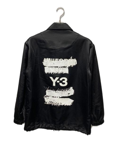 Y-3（ワイスリー）Y-3 (ワイスリー) U GFX COACH JKT ブラック サイズ:2XLの古着・服飾アイテム