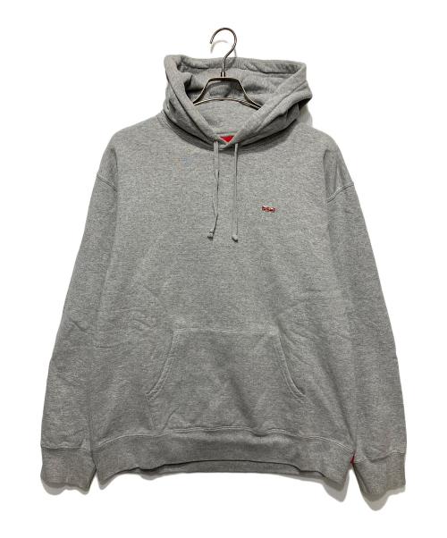 SUPREME（シュプリーム）Supreme (シュプリーム) ENAMEL SMALL BOX HOODED SWEATSHIRT グレー サイズ:Lの古着・服飾アイテム