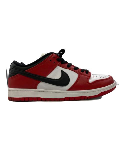 NIKE SB（ナイキエスビー）NIKE SB (ナイキエスビー) DUNK LOW J-PACK CHICAGO レッド×ホワイト サイズ:27.5cmの古着・服飾アイテム