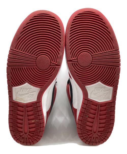 NIKE SB（ナイキエスビー）NIKE SB (ナイキエスビー) DUNK LOW J-PACK CHICAGO レッド×ホワイト サイズ:27.5cmの古着・服飾アイテム