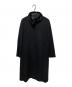 LEILIAN（レリアン）の古着「カシミヤコート」｜ブラック
