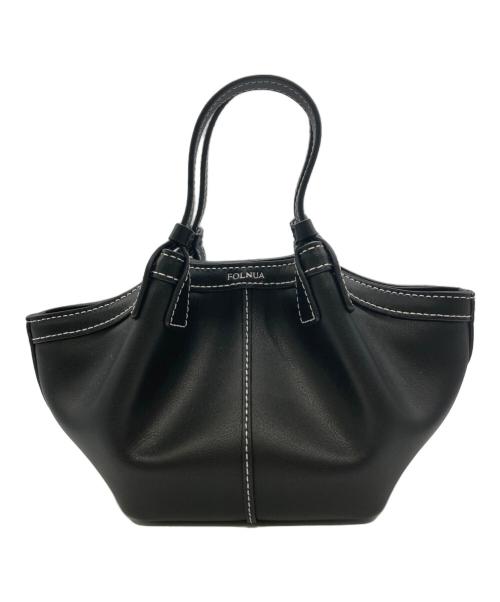 FOLNUA（フォルニュア）FOLNUA (フォルニュア) PETIT SHELL BAG ブラックの古着・服飾アイテム