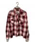 H BAR C（エイチバーシー）の古着「70’S ウエスタンシャツ」｜レッド
