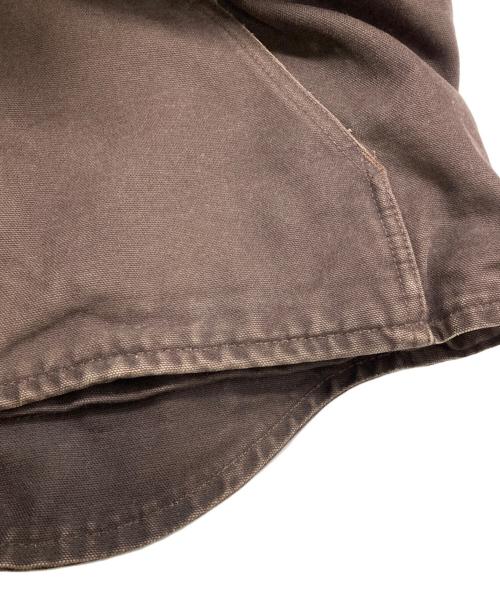 CarHartt（カーハート）CarHartt (カーハート) 裏ボアダックベスト ブラウン サイズ:XLの古着・服飾アイテム