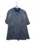 KAPITAL（キャピタル）の古着「リネンストライプカシュクールコート」｜インディゴ