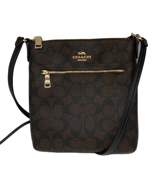 COACH（コーチ）COACH (コーチ) ミニ ローワン ファイル バッグ ブラウンの古着・服飾アイテム