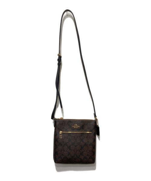 COACH（コーチ）COACH (コーチ) ミニ ローワン ファイル バッグ ブラウンの古着・服飾アイテム