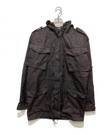 British Army（イギリス軍）の古着「Ripstop Smock Wired Hoody」｜ブラック