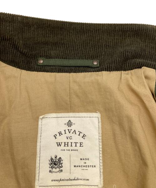 private white（プライベートホワイト）private white (プライベートホワイト) ドライビングジャケット カーキ サイズ:2の古着・服飾アイテム