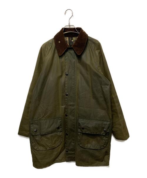 Barbour（バブアー）Barbour (バブアー) GAMEFAIR ワックス コットン ミドルレングス コート カーキ サイズ:97㎝/38INの古着・服飾アイテム