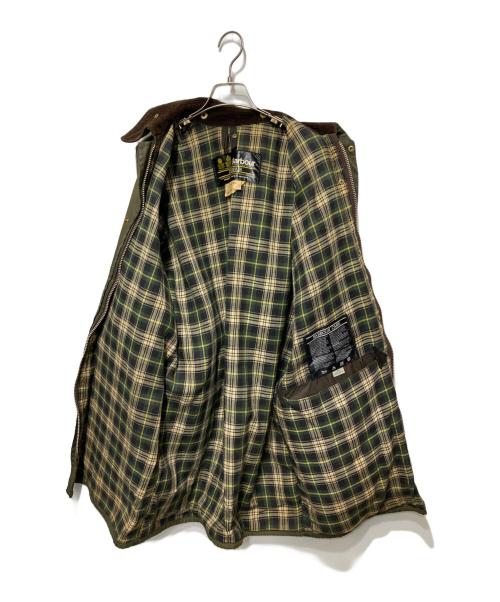 Barbour（バブアー）Barbour (バブアー) GAMEFAIR ワックス コットン ミドルレングス コート カーキ サイズ:97㎝/38INの古着・服飾アイテム