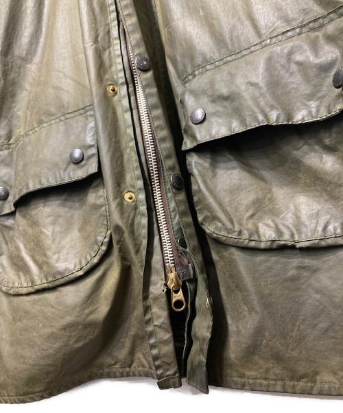 Barbour（バブアー）Barbour (バブアー) GAMEFAIR ワックス コットン ミドルレングス コート カーキ サイズ:97㎝/38INの古着・服飾アイテム