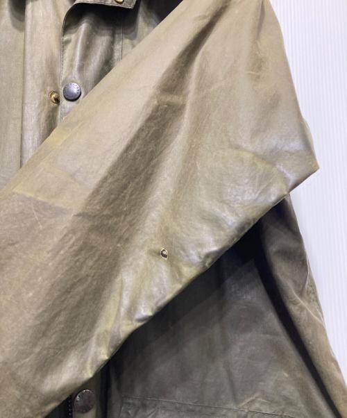 Barbour（バブアー）Barbour (バブアー) GAMEFAIR ワックス コットン ミドルレングス コート カーキ サイズ:97㎝/38INの古着・服飾アイテム