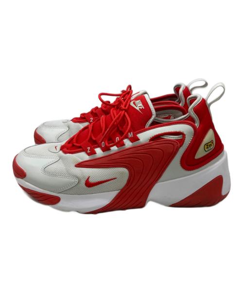 NIKE（ナイキ）NIKE (ナイキ) ZOOM 2K/ズーム2K グレー×レッド サイズ:27cmの古着・服飾アイテム