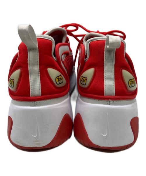 NIKE（ナイキ）NIKE (ナイキ) ZOOM 2K/ズーム2K グレー×レッド サイズ:27cmの古着・服飾アイテム