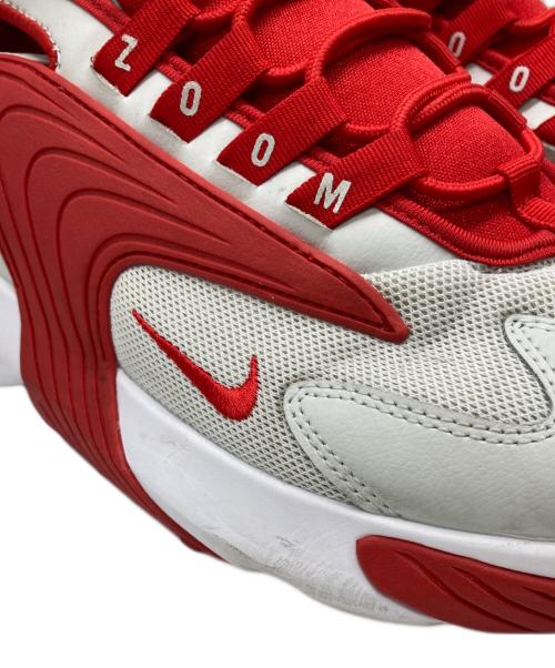 NIKE（ナイキ）NIKE (ナイキ) ZOOM 2K/ズーム2K グレー×レッド サイズ:27cmの古着・服飾アイテム