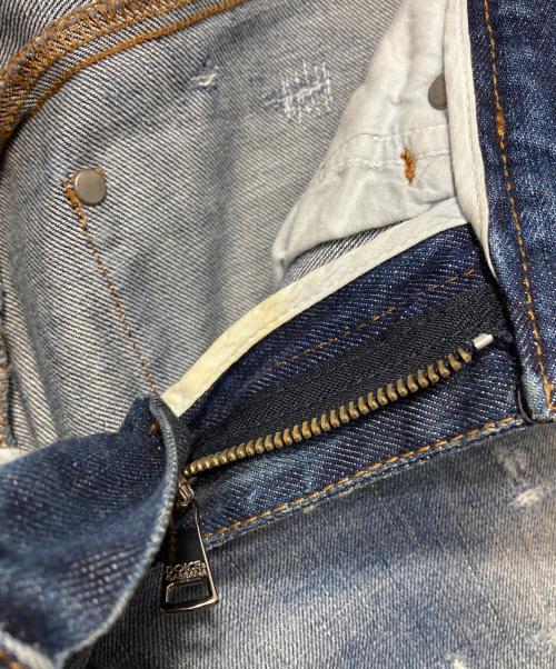DOLCE & GABBANA（ドルチェ＆ガッバーナ）DOLCE & GABBANA (ドルチェ＆ガッバーナ) ダメージ加工デニムパンツ インディゴ サイズ:44の古着・服飾アイテム