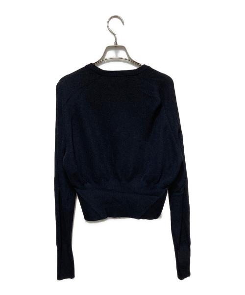 FRED PERRY（フレッドペリー）FRED PERRY (フレッドペリー) Vネックカーディガン ブラック サイズ:UK10の古着・服飾アイテム