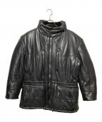 ISSEY MIYAKE MENイッセイミヤケメン）の古着「中綿ジャケット」｜チャコールグレー