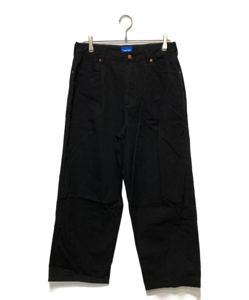 larriet（ラリエット）larriet (ラリエット) リップストップパンツ ブラック サイズ:30の古着・服飾アイテム