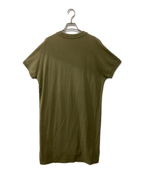 FRED PERRY（フレッドペリー）FRED PERRY (フレッドペリー) BOXY PIQUE T-SHIRT DRESS カーキ サイズ:10の古着・服飾アイテム