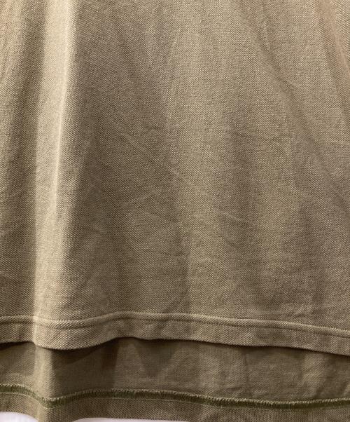 FRED PERRY（フレッドペリー）FRED PERRY (フレッドペリー) BOXY PIQUE T-SHIRT DRESS カーキ サイズ:10の古着・服飾アイテム