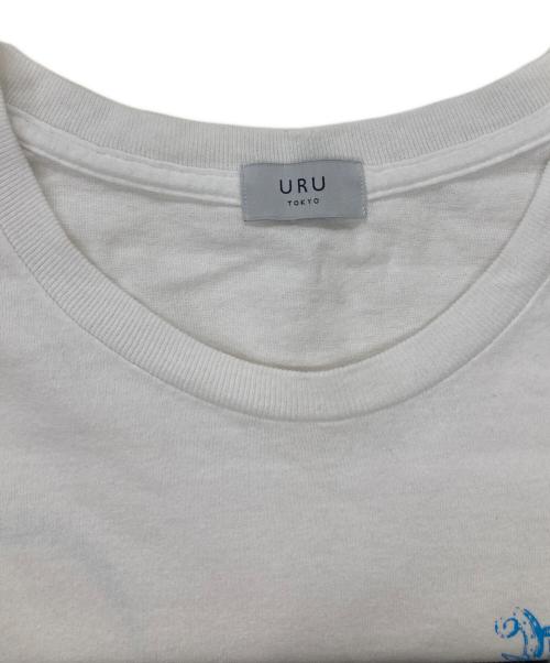 URU（ウル）URU (ウル) Tシャツ ホワイト サイズ:Fの古着・服飾アイテム