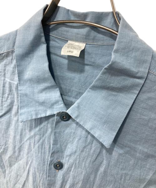 MODUCT（モダクト）MODUCT (モダクト) シャンブレーシャツ ブルー サイズ:Lの古着・服飾アイテム