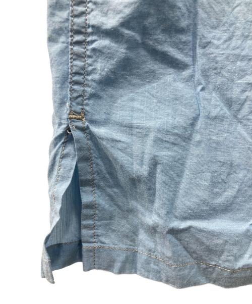 MODUCT（モダクト）MODUCT (モダクト) シャンブレーシャツ ブルー サイズ:Lの古着・服飾アイテム