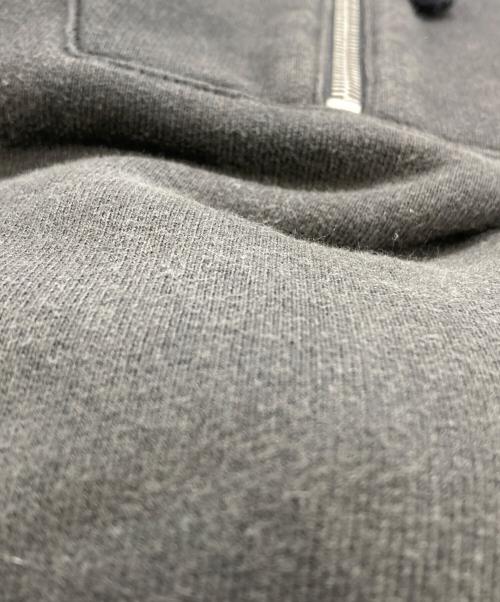 GUCCI（グッチ）GUCCI (グッチ) ハーフジップパーカー ブラック サイズ:Mの古着・服飾アイテム