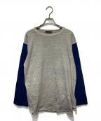 NIGEL CABOURNナイジェルケーボン）の古着「7.8oz BASEBALL SHIRT」｜グレー