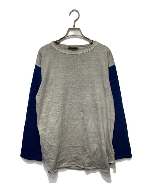 NIGEL CABOURN（ナイジェルケーボン）NIGEL CABOURN (ナイジェルケーボン) 7.8oz BASEBALL SHIRT グレー サイズ:46の古着・服飾アイテム