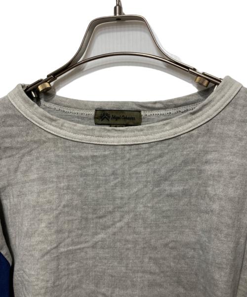 NIGEL CABOURN（ナイジェルケーボン）NIGEL CABOURN (ナイジェルケーボン) 7.8oz BASEBALL SHIRT グレー サイズ:46の古着・服飾アイテム