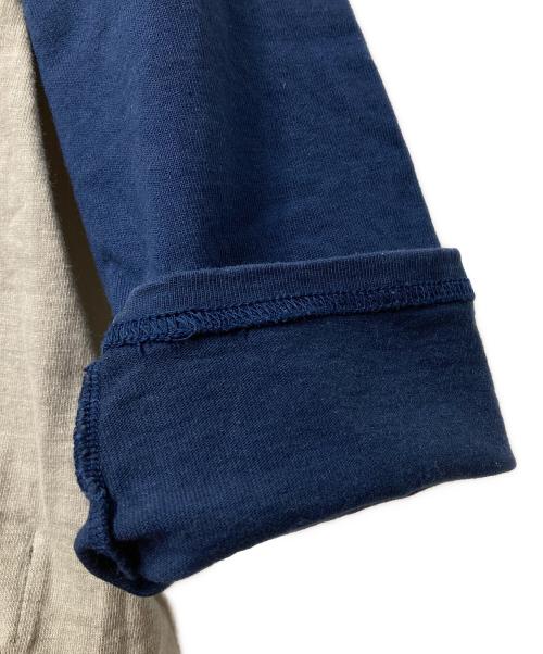 NIGEL CABOURN（ナイジェルケーボン）NIGEL CABOURN (ナイジェルケーボン) 7.8oz BASEBALL SHIRT グレー サイズ:46の古着・服飾アイテム